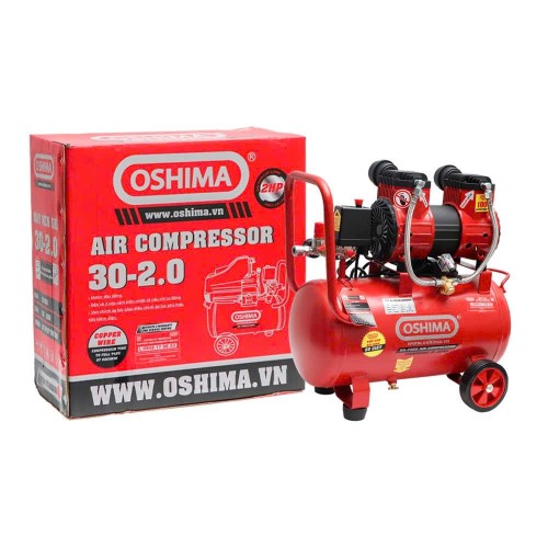 máy nén khí oshima 30 lít không dầu